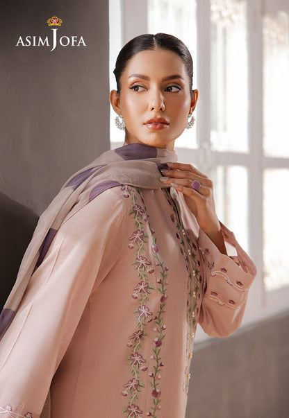 AJPB-223 EMBROIDERED PAPER COTTON STITCHED 3PCS