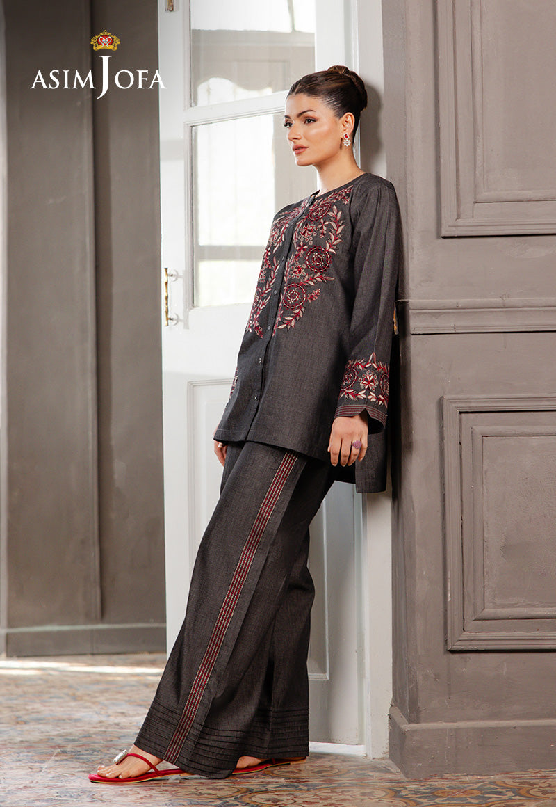 AJPB-226 EMBROIDERED DENIM STITCHED 2PCS