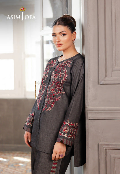 AJPB-226 EMBROIDERED DENIM STITCHED 2PCS