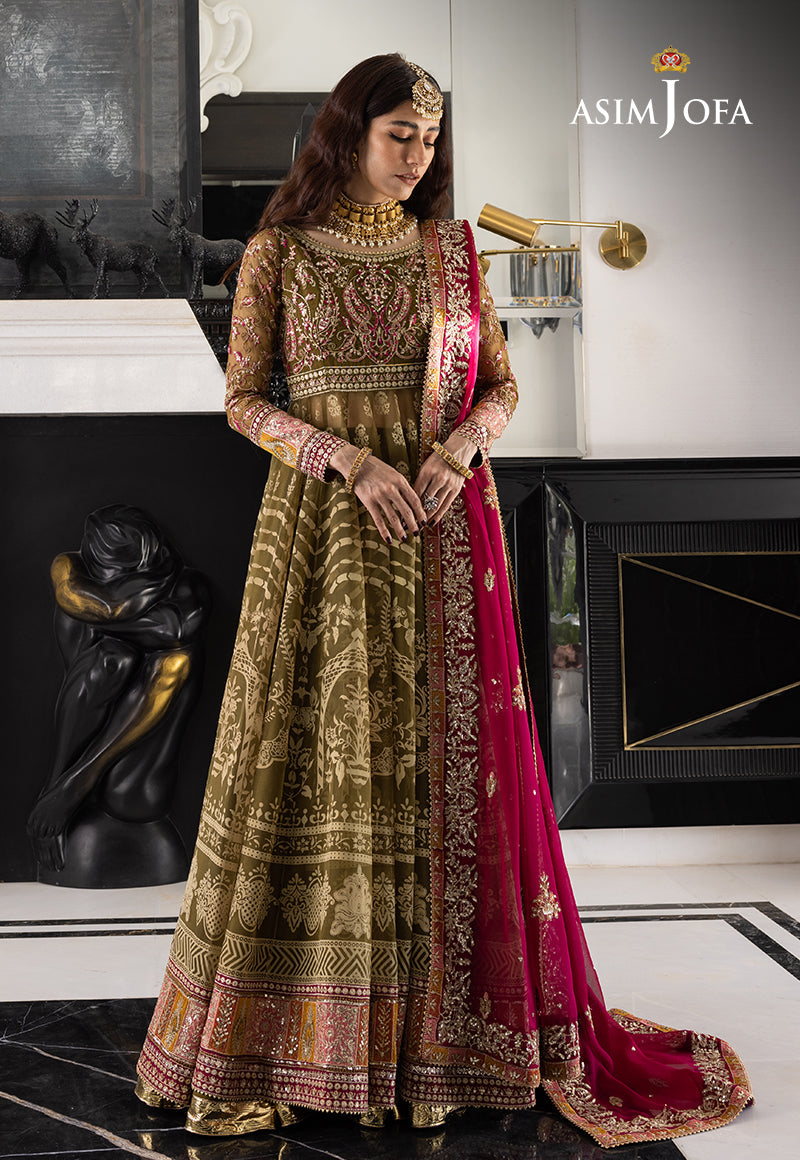 AJJH-03 EMBROIDERED CHIFFON 3 PCS