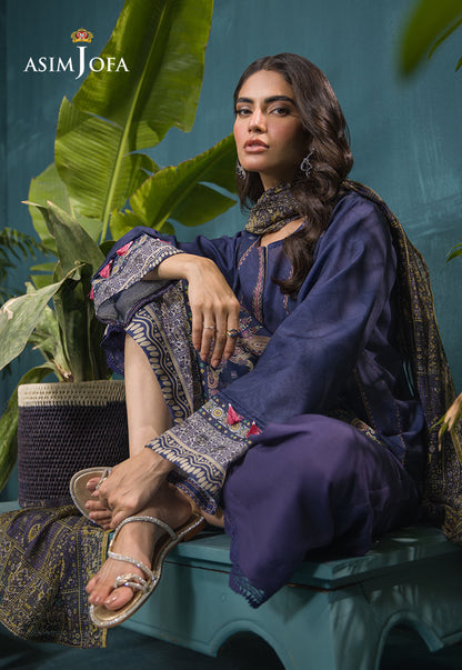 AJGR-20 PRINTED SWISS LAWN 3 PCS