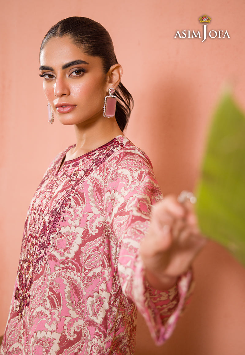 AJGR-03 EMBROIDERED COTTON SILK 1 PC