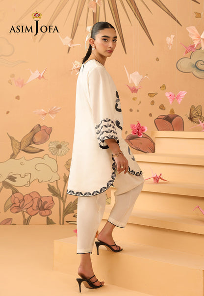 AJBPM-04 Embroidered Lawn Stitched 2pcs