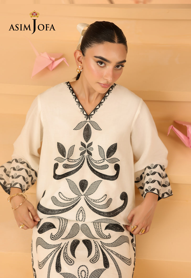 AJBPM-04 Embroidered Lawn Stitched 2pcs