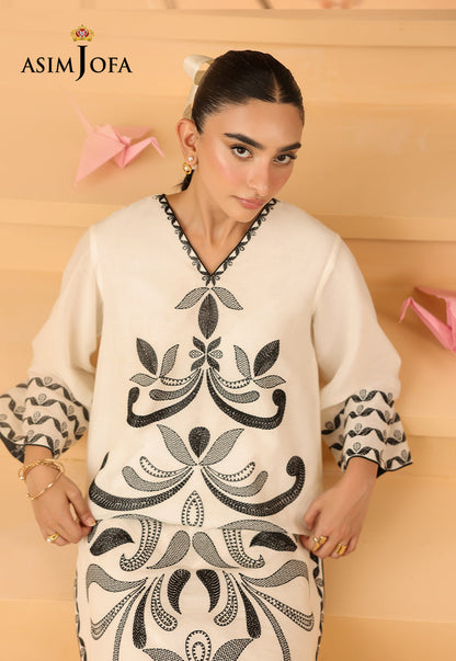 AJBPM-04 Embroidered Lawn Stitched 2pcs