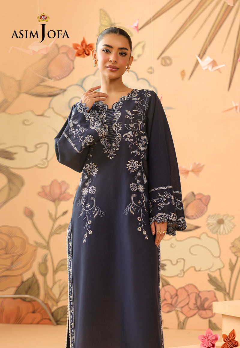 AJBPM-10 Embroidered Lawn Stitched 2pcs