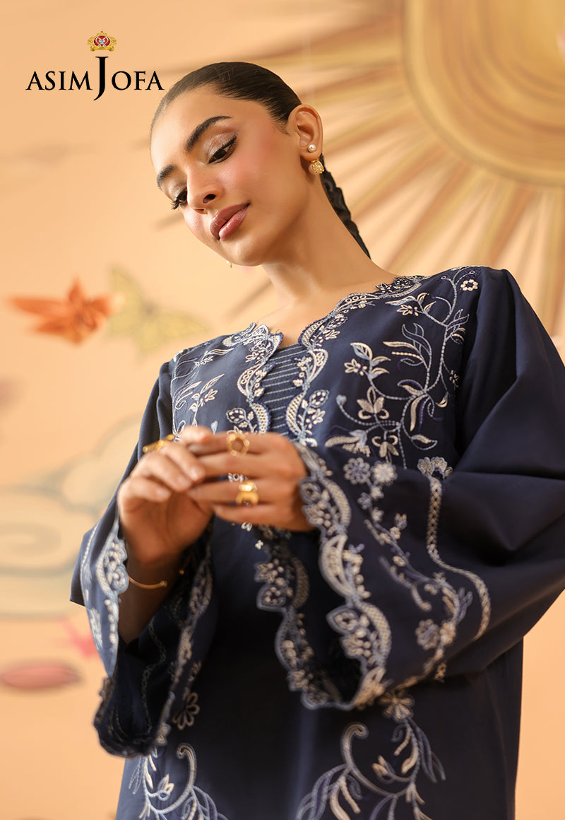 AJBPM-10 Embroidered Lawn Stitched 2pcs
