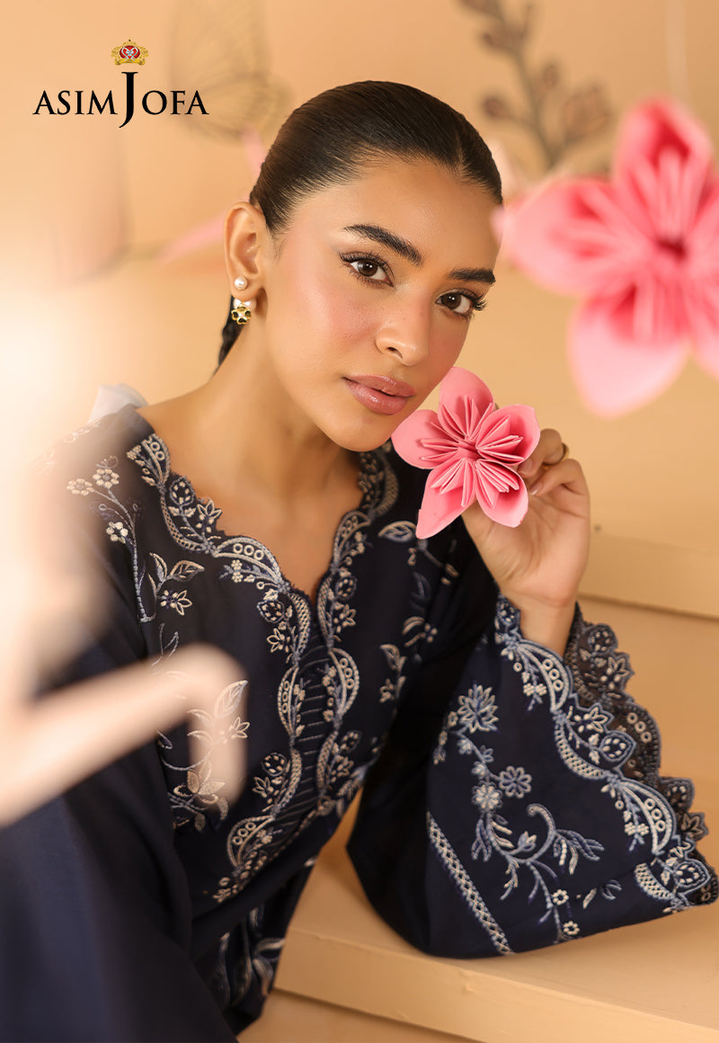 AJBPM-10 Embroidered Lawn Stitched 2pcs