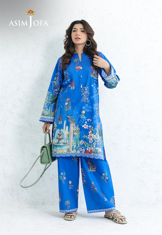 AJPB-215 PRINTED CAMBRIC STITCHED 2PCS