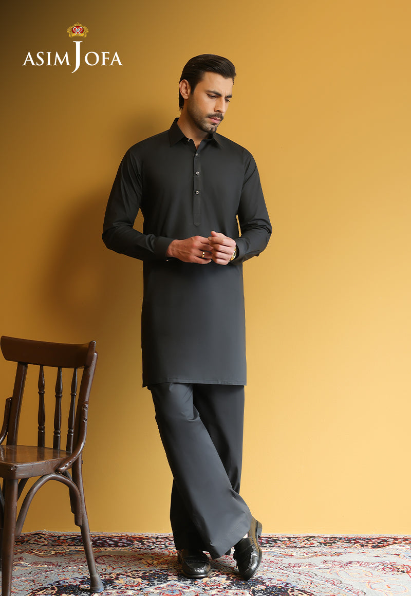 AJUBM-05 UNSTITCHED EGYPTIAN COTTON 2PC