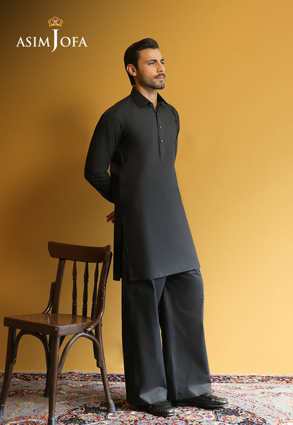 AJUBM-05 UNSTITCHED EGYPTIAN COTTON 2PC