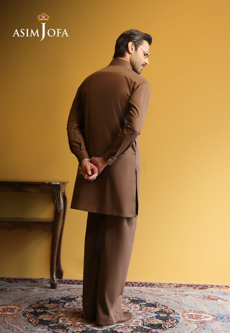AJUBM-04 UNSTITCHED EGYPTIAN COTTON 2PC