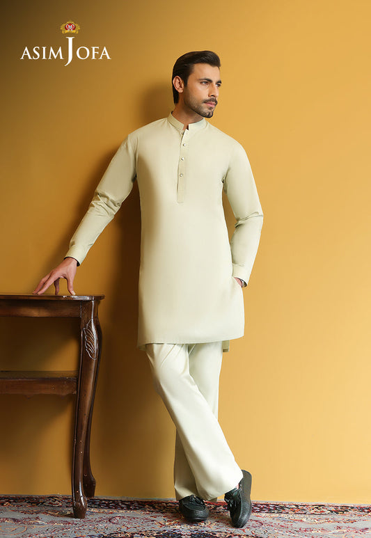 AJUBM-06 UNSTITCHED EGYPTIAN COTTON 2PC