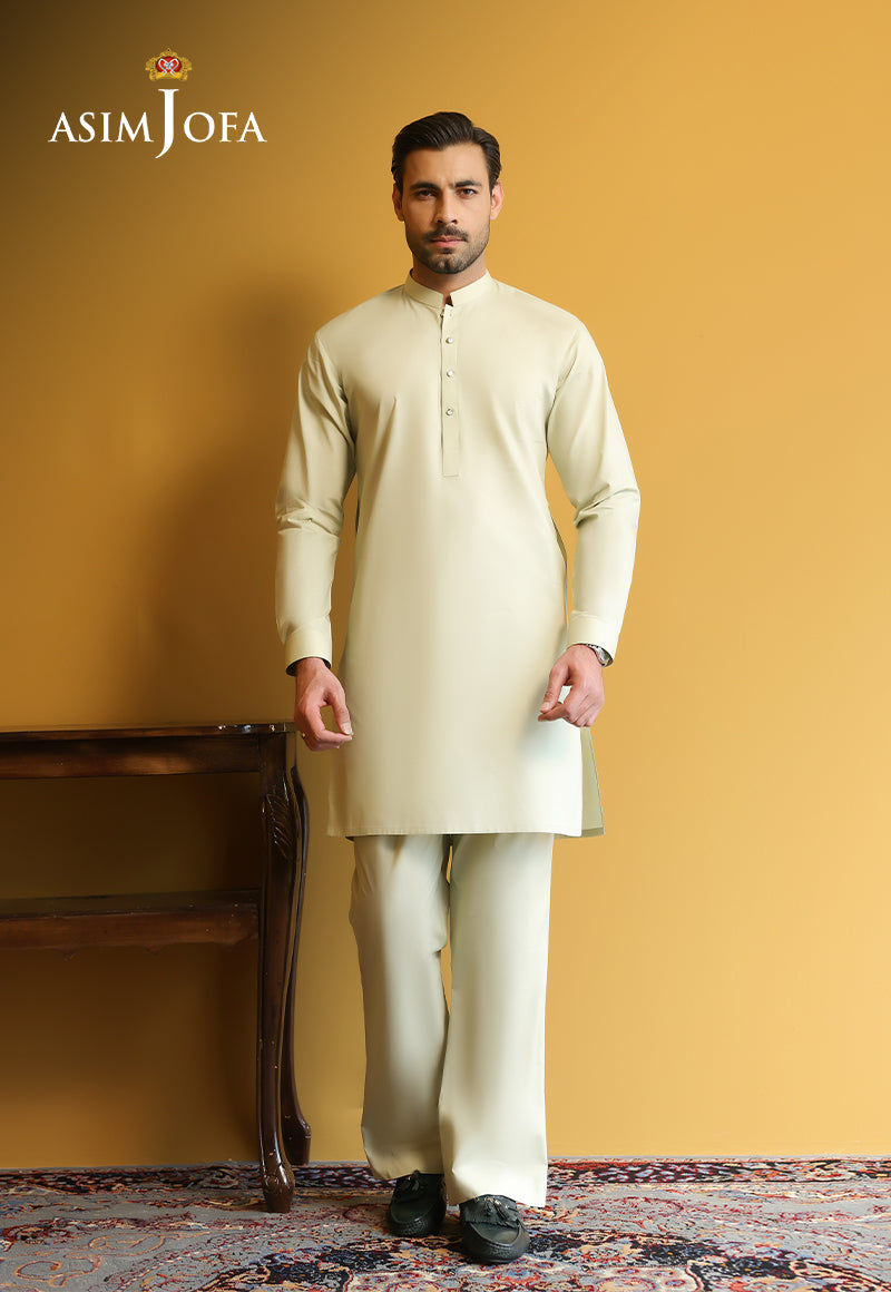 AJUBM-06 UNSTITCHED EGYPTIAN COTTON 2PC