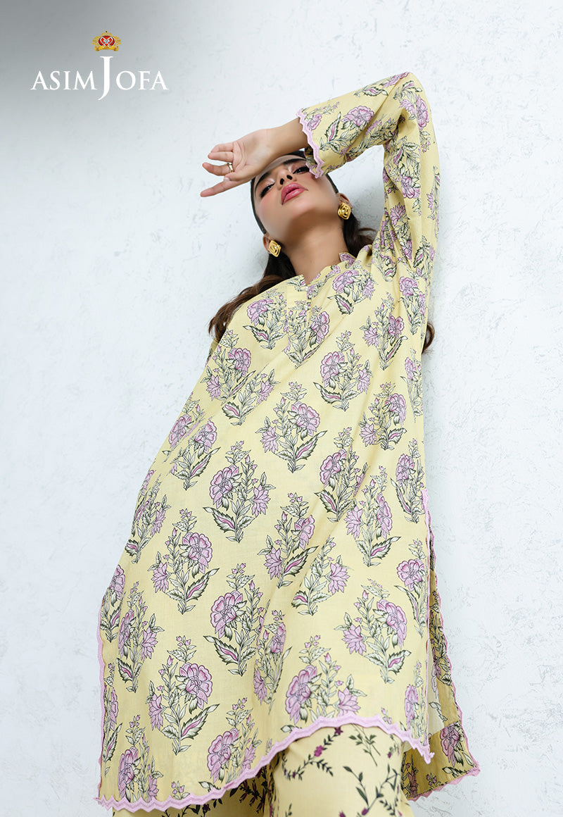 AJPB-205 PRINTED CAMBRIC STITCHED 2PCS