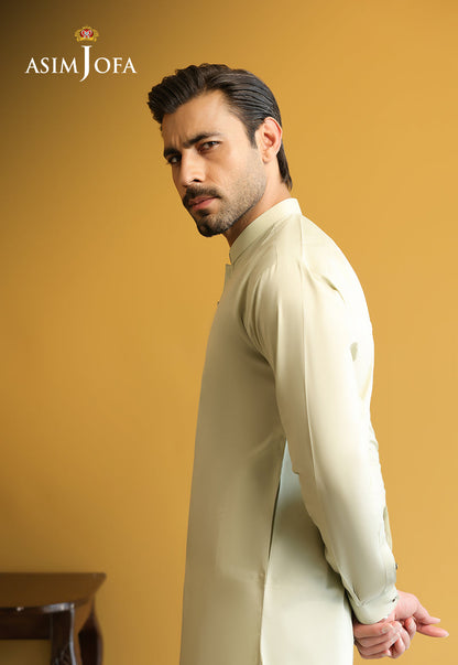 AJUBM-06 UNSTITCHED EGYPTIAN COTTON 2PC