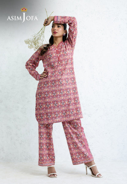 AJPB-217 PRINTED CAMBRIC STITCHED 2PCS