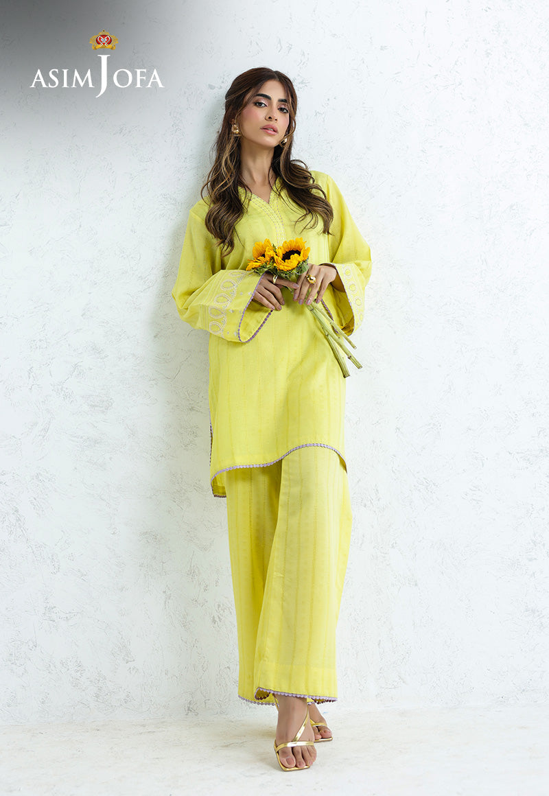 AJPB-232 EMBROIDERED SIGNATURE LAWN STITCHED 2PCS