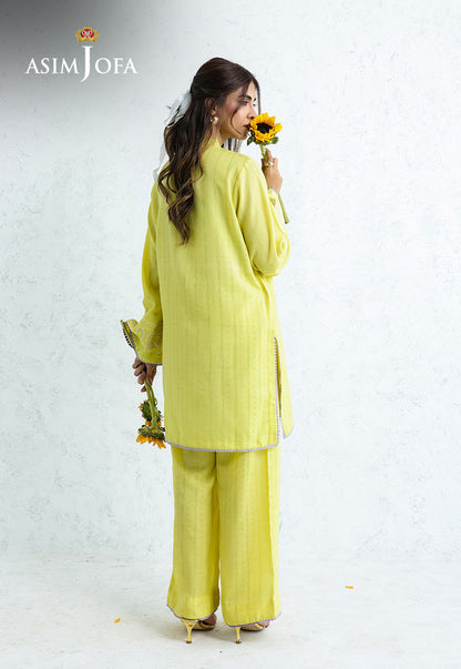 AJPB-232 EMBROIDERED SIGNATURE LAWN STITCHED 2PCS