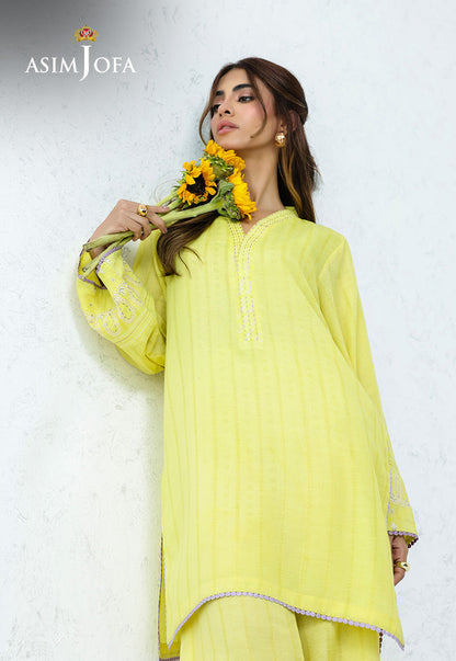 AJPB-232 EMBROIDERED SIGNATURE LAWN STITCHED 2PCS