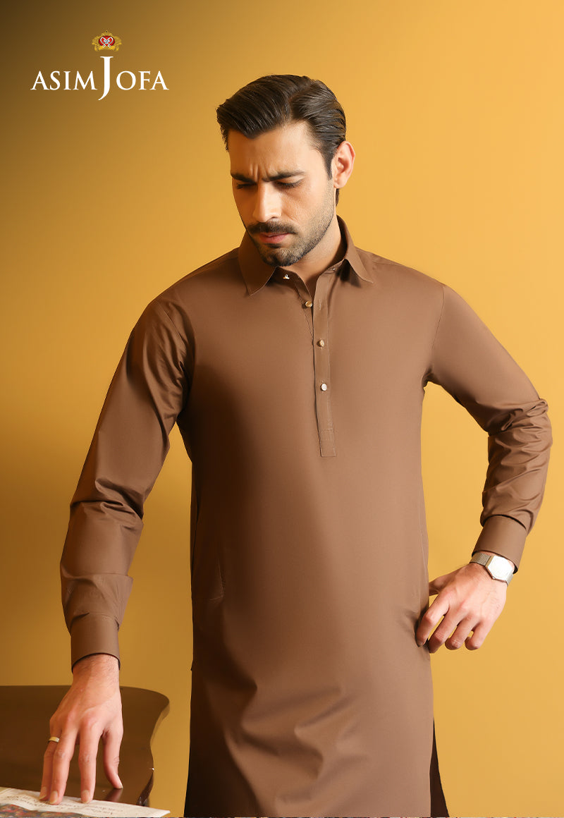 AJUBM-04 UNSTITCHED EGYPTIAN COTTON 2PC