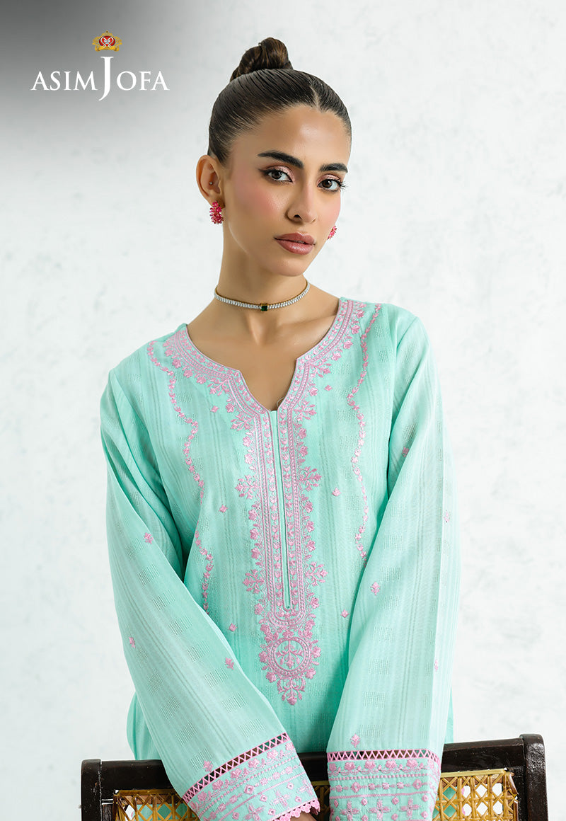 AJPB-230 EMBROIDERED SIGNATURE LAWN STITCHED 2PCS