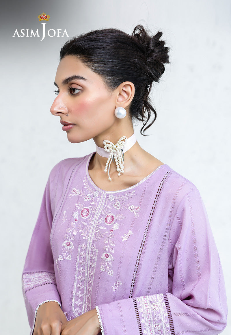 AJPB-231 EMBROIDERED SIGNATURE LAWN STITCHED 2PCS