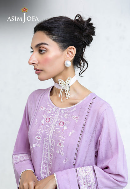 AJPB-231 EMBROIDERED SIGNATURE LAWN STITCHED 2PCS