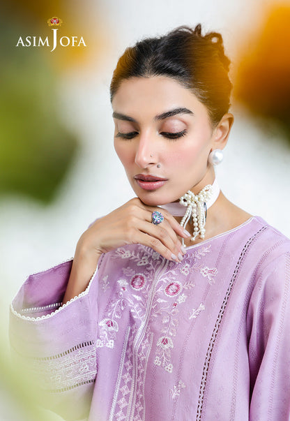 AJPB-231 EMBROIDERED SIGNATURE LAWN STITCHED 2PCS