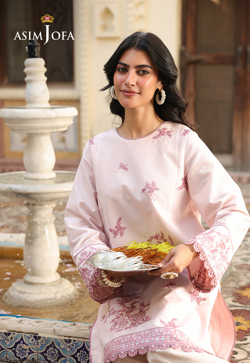 AJUBF-03 EMBROIDERED JACQUARD 2 PCS