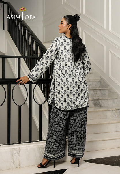 AJMCH-14 PRINTED LAWN UNSTITCHED 2 PCS
