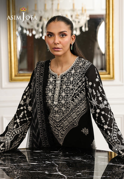 AJMCH-04 EMBROIDERED CAMBRIC UNSTITCHED 3 PCS