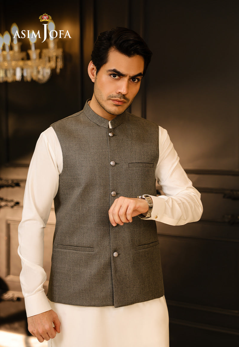 AJMWC-04 STITCHED WAISTCOAT 1 PC