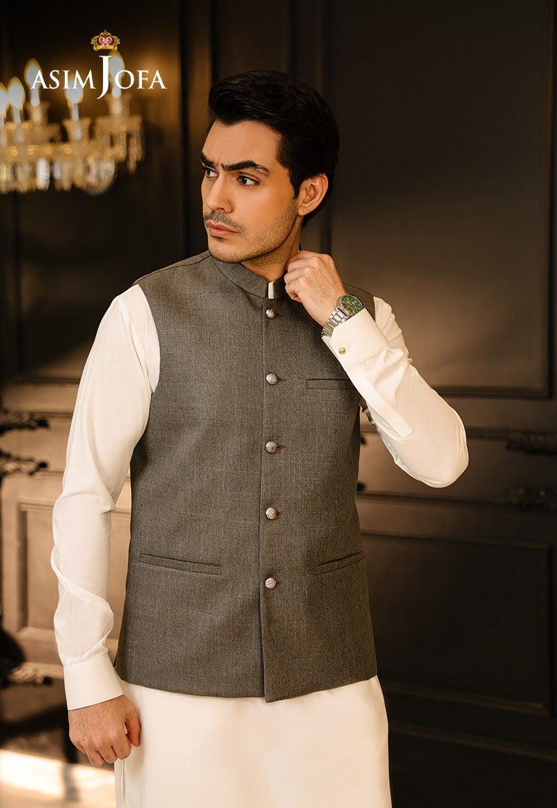 AJMWC-04 STITCHED WAISTCOAT 1 PC