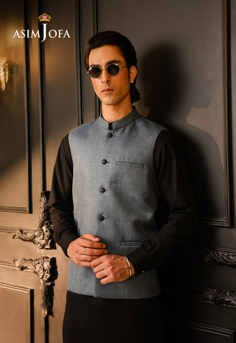 AJMWC-02 STITCHED WAISTCOAT 1 PC