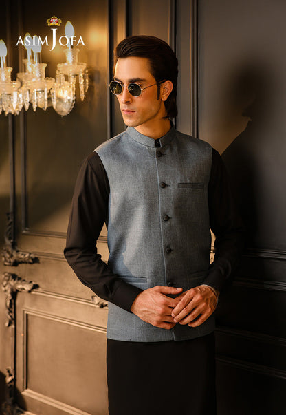 AJMWC-02 STITCHED WAISTCOAT 1 PC