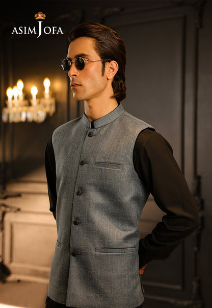 AJMWC-02 STITCHED WAISTCOAT 1 PC