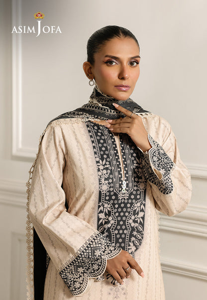AJMCH-16 DIGITAL PRINTED LAWN UNSTITCHED 3 PCS