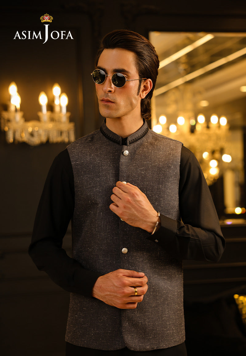 AJMWC-05 STITCHED WAISTCOAT 1 PC