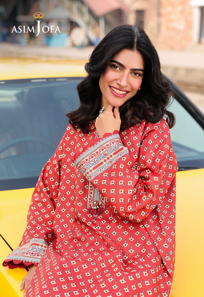 AJUBF-62 DIGITAL PRINTED LAWN 2 PCS