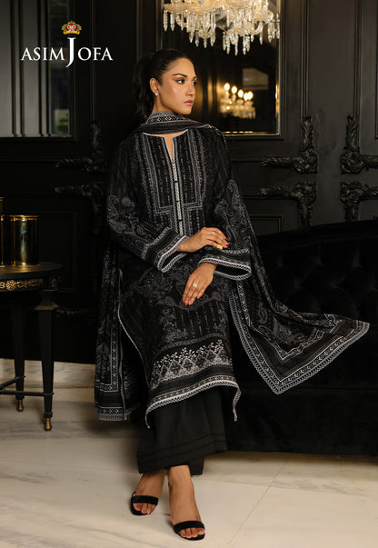AJMCH-18 DIGITAL PRINTED LAWN UNSTITCHED 3 PCS