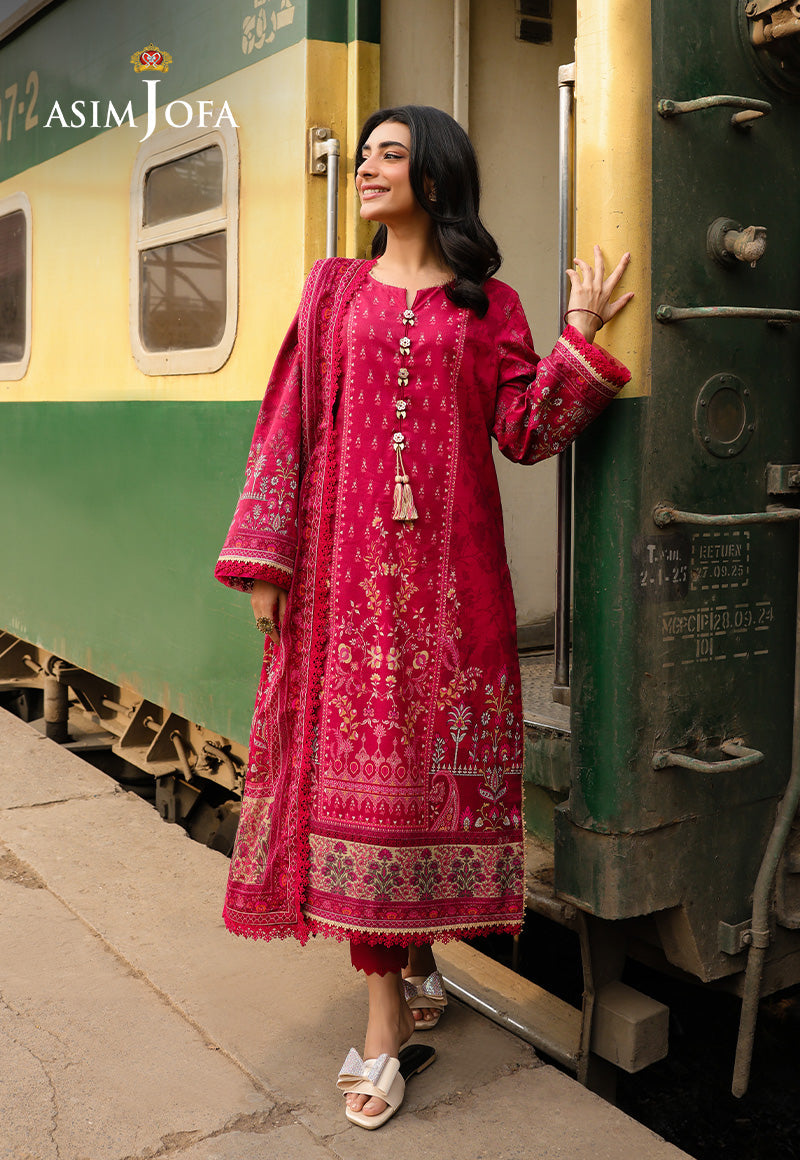 AJUBF-84 DIGITAL PRINTED LAWN 3 PCS