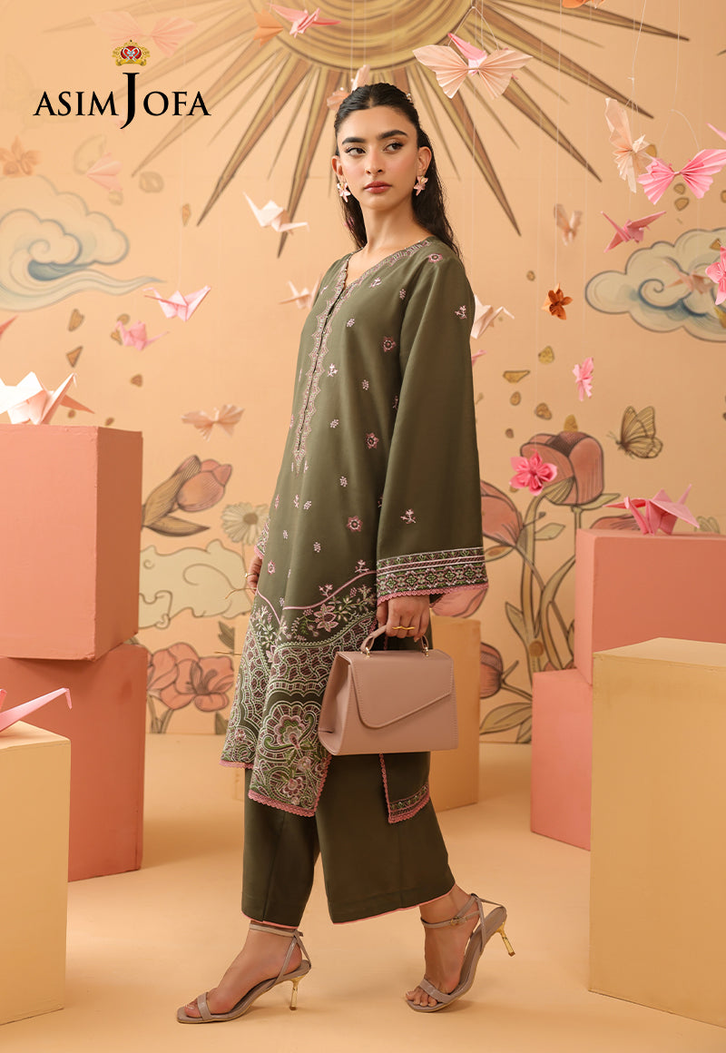AJBPM-06 Embroidered Lawn Stitched 2pcs