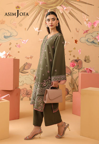 AJBPM-06 Embroidered Lawn Stitched 2pcs