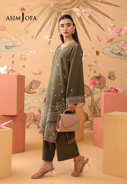 AJBPM-06 Embroidered Lawn Stitched 2pcs