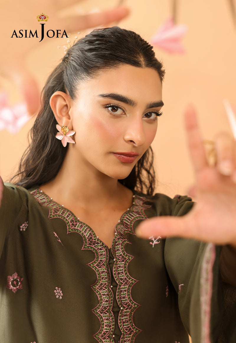 AJBPM-06 Embroidered Lawn Stitched 2pcs