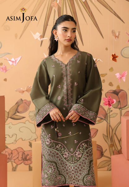 AJBPM-06 Embroidered Lawn Stitched 2pcs