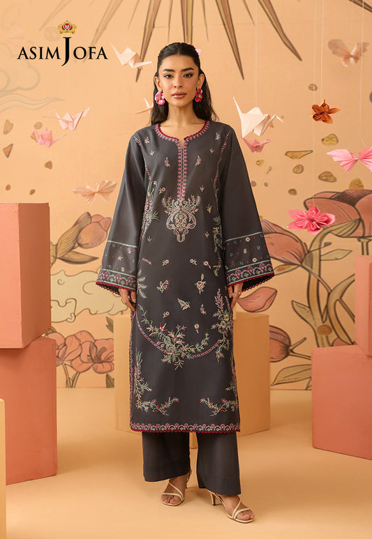 AJBPM-08 Embroidered Lawn Stitched 2pcs