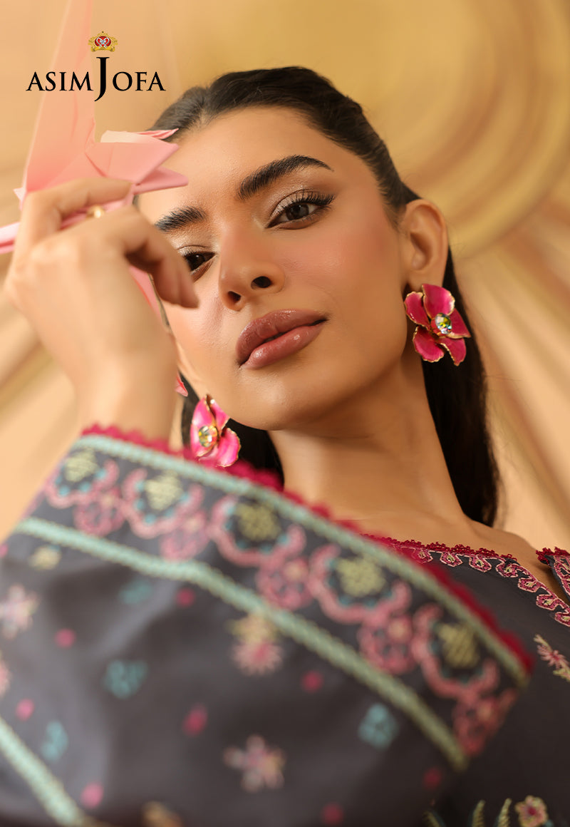AJBPM-08 Embroidered Lawn Stitched 2pcs