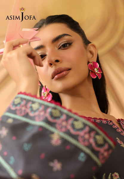 AJBPM-08 Embroidered Lawn Stitched 2pcs